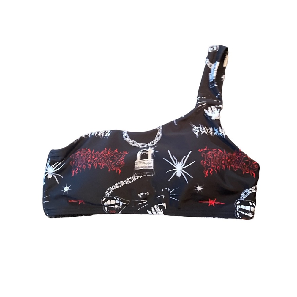 One strap emo swimsuit